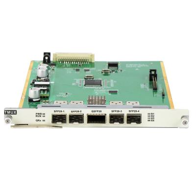 China OM3800 100G TMUX Board 4*SFP28 To 1*QSFP28 Non-Coherent Multiplexing Card for sale