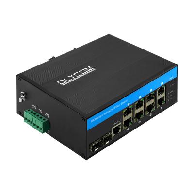 China Web Managed Gigabit Ethernet Switch 10 Port Industrial Network Switch IM-FS280GW for sale