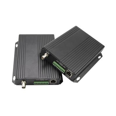 China Analog Video Bidi Data RS232/RS422 10/100M Ethernet Over Fiber Converter DC5V for sale