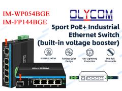 Olycom Solar and Battery Powered PoE Switch