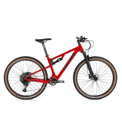 China Laser SUZERAIN SX-12S full suspension T900 carbon fiber mountain bike mtb 29 UV colorful mountain bike for sale