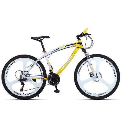 China 21/24/27 Speed ​​High Carbon Steel Road Bike Mountain Bike High Carbon Steel Male And Female Bicycle Adult Mountain Bike for sale