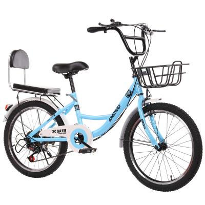 China 20/24 Inch Carbon Fiber Variable Speed ​​Bicycle Male And Princess Adult Women's Transport Commuter Female Bicycle Student Bicycle for sale