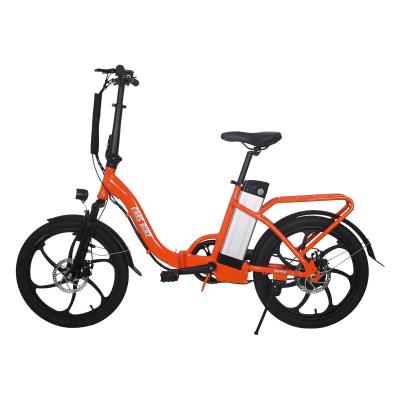 China Factory direct sale aluminum alloy 20 inch folding electric bicycle light electric bicycle for sale