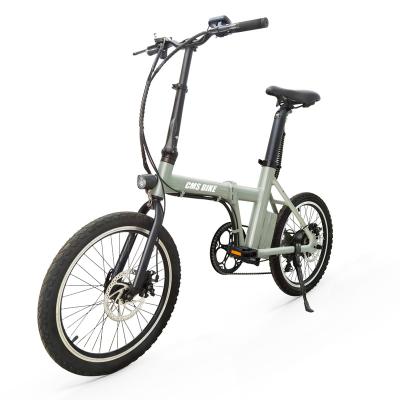 China Factory direct aluminum alloy folding bicycle electric variable speed lithium battery electric two-wheeler bicycle à venda