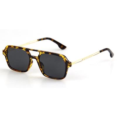 China Highly Used PC Rectangular Fashion Sunglasses Top Quality Unisex Sunglasses for sale