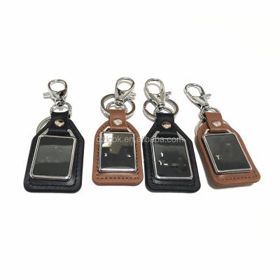 China Leather Key Chain Custom Logo Eco - Friendly Metal Car Keychains for sale