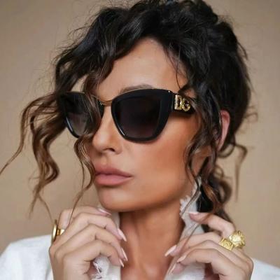 China Luxury designer Sunglasses Sun Glasses brand 2023 fashion sunglasses for ladies Cat Eye classic uv400 shading high quality sunglasses wholesale for sale