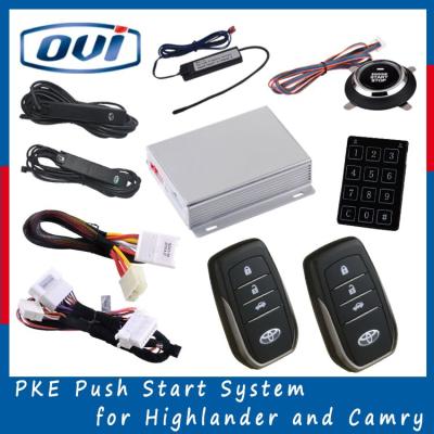 China Protect Car OBD CAN BUS One Way Easy Installation Push Button Start Stop System Plug&Play With Smart Key Remote Starter Function for sale