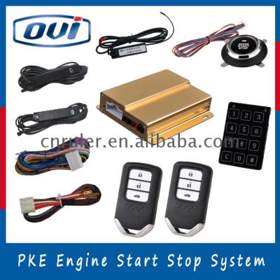 China Remote Starter China Manufacturer PKE Controller Password Lock Car Alarm Calling Mobile Phone for sale