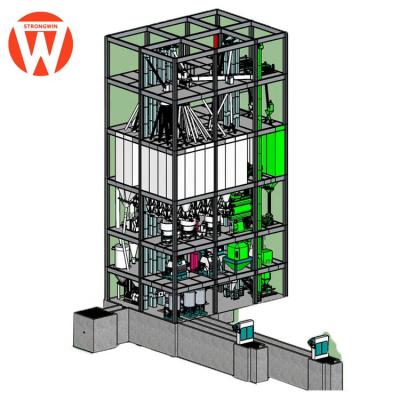 China Factory CE SGS Approved 20t/h High Capacity Automatic Animal Feed Pellet Production Line Machine for sale