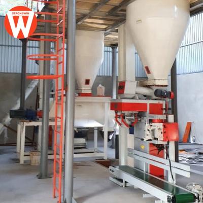 China Complete Animal Plant 3t/h Chicken Feed Powder Production Line Plants for sale