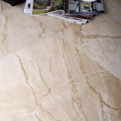 China Turkish Marble Beige Marble Tiles Dino Beige Marble Floor Tile and Beige Slab with Veins Beige Marble Tiles for sale