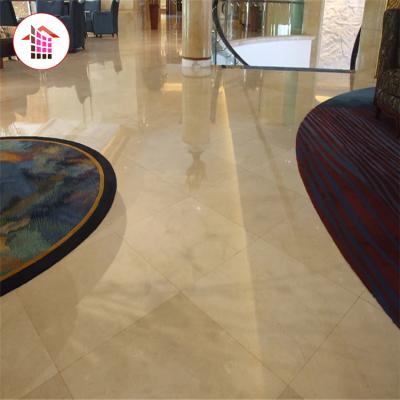 China Hot Sale Wholesale Spain Background Wall Natural Crema Marfil Marble Slabs In Factory Price for sale