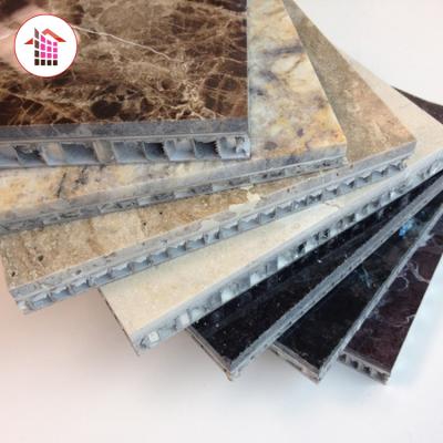 China Plate made of 100% eco-friendly and recyclable marble aluminum honeycombs exterior for sale