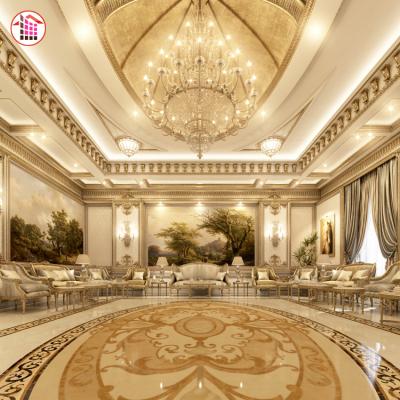 China Modern Lobby Flower Water Jet Marble Tiles Medallion Designs Floor Pattern For Sale for sale