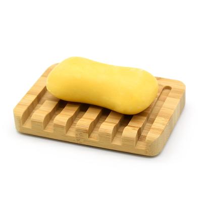 China Eco-Friendly Wholesale Biodegradable Natural Bamboo Wood Holder Wooden Soap Dish for sale