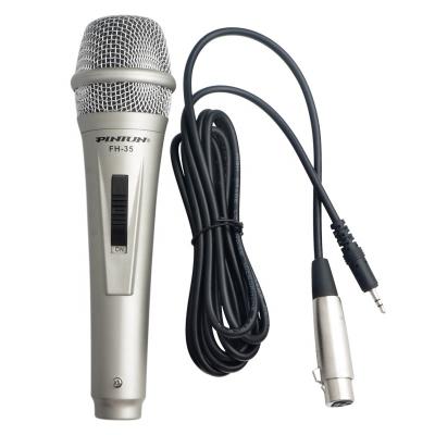 China Recording studio recording handheld microphone wired condenser microphone is suitable for desktop computers and mobile phone sound cards for singing for sale