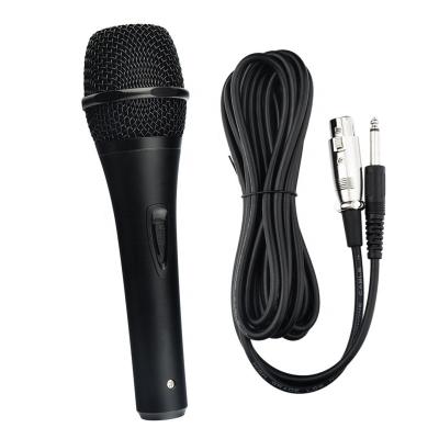 China Handheld microphone factory direct sales high quality cheap microphones KTV microphones new metal cable microphones for sale