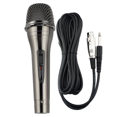 China Handheld Microphone Wired Microphone Home KTV Dedicated Noise Dynamic Singing Microphone Recording Metal 4 Meter Cord 6.5mm Plug OEM for sale