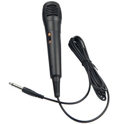 China Handheld Microphone Factory Direct Sales OEM Chinese Home Singing 2m Cable One-Piece Dynamic Microphone Cable Microphone Speaker for sale