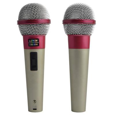 China Wholesale Handheld Karaoke Teaching Conference Microphone Factory 6.35 Stage 3.5m Cable 6.35 Plug Handheld Microphone for sale