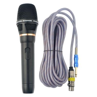 China Portable Handheld Microphone Cable Length Case Wired Handheld Microphone Stage Performance Recording Studio Dynamic Vocal Karaoke for sale