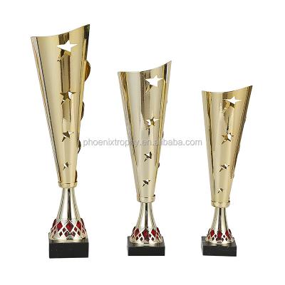 China 2020 New Europe Metal Trophy Cup China Metal Trophy Cup Cheap Event Souvenirs Custom Metal Trophy for sale