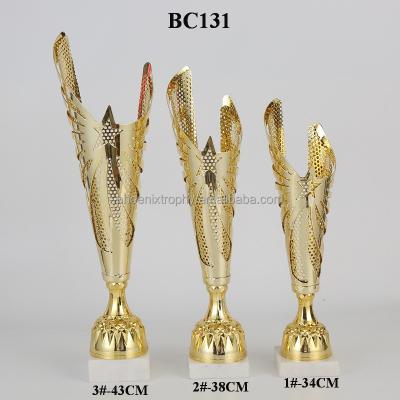 China Europe trophy cup trophy wholesale high quality unwarranted school and clubs champions football trophy for sale