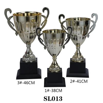 China China Trophy Manufacturer Sports Award Trophy Basketball Football Badminton Metal Trophy Award for sale