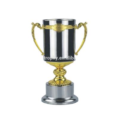 China Souvenir Factory Wholesale Custom Metal Trophy Classic Trophy Cup For Souvenir for sale