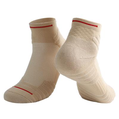 China Wholesale Breathable Men's Ankle Running Socks Combed Cotton Socks Sports Running Socks For Men And Women for sale