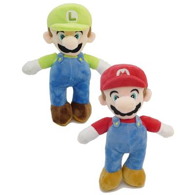 China Super Mario Plush Toys Soft Stuffed Cotton 25cm Brother Animals Toys Kids Birthday Gift for sale