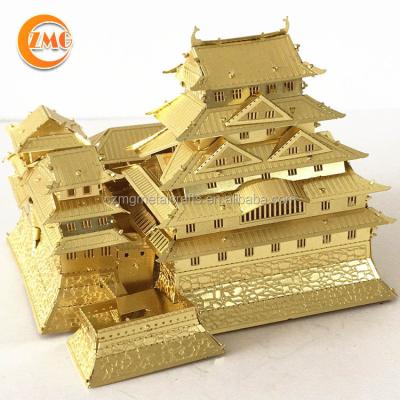 China Europe Personalized 3D Metal House Opens Hot Sale Fashion DIY Metal Gathering Gifts for sale