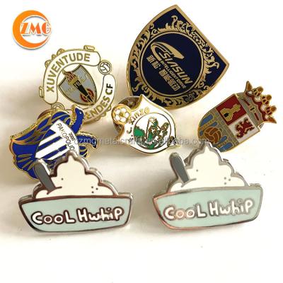 China Wholesale High Quality Customized Europe Enamel Metal Logo Badge for sale