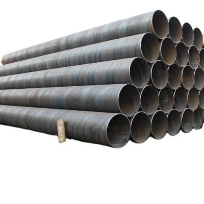 China Pipe API 5L SSAW Liquid Spiral Welded Steel Pipe ASTM 10 Inch Welding Carbon Steel Pipe For Oil Pipeline Construction for sale