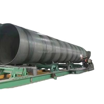 China Liquid Weld Steel Pipe Black API 5L Spiral Steel Pipe SCH40 SSAW Steel Pipe For Construction for sale