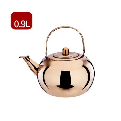 China Metal Viable Teapot Stainless Steel Design Handle Whistling Kettle For Office/Home/Restaurant/Hotel for sale