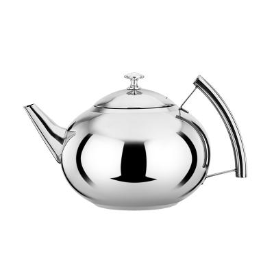 China Sustainable High Quality Titanium Resistance High Temperature Teapot Stainless Steel Kettle With Handle for sale