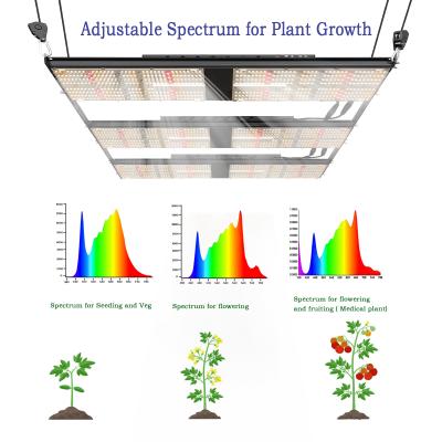 China Full Spectrum 720W Full Spectrum Extra Vital Red IR Mix & Bava Professional 385nm UV Oslon 660nm 730nm Seoul Mix UV Factory Full Spectrum 720W Grow Light With 4 Switches for sale