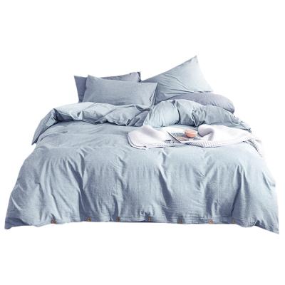 China High Quality Air Permeable Linen Sheets Cotton Bed Sheet Bedding Set Duvet Cover Sets With Cheap Price for sale