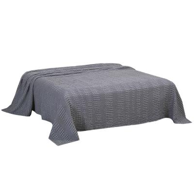 China High Quality Breathable Sofa Woven Other Blankets 50%bamboo 50%cotton Travel Blanket Mobile Blanket With Wholesale Price for sale