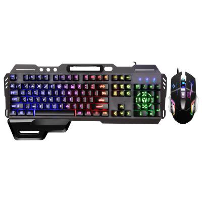 China Metal Gamer With Mechanical Keyboard And Mouse Laptop Gaming Keyboard Keyboard Case for sale