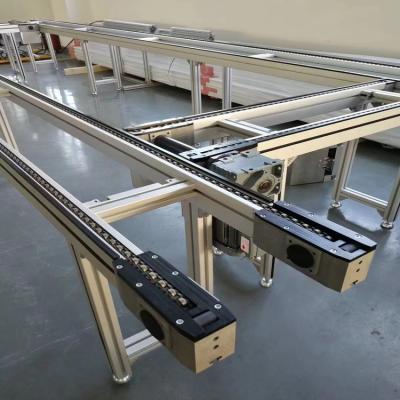 China Modular Customized Design Turntable Conveyor Steel Chain Plate Conveyor for Production Line for sale