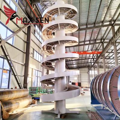 China Gravity rollers spiral conveyor conveying system automatic pallet conveyor for boxes packing industry for sale