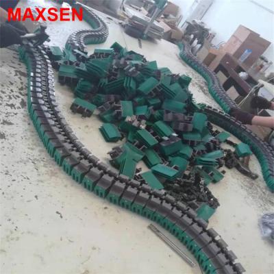 China 1873 bottle folder hoist conveyor chain rubber chain clamping Chain for sale