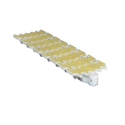 China Adjustable Speed Top Quality Flexible Slat Modular Flexible Conveyor Chain for sale