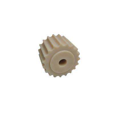 China SS802 Stainless Steel Chian Wheel Plastic Machined Sprocket For Slat Chain Conveyor for sale