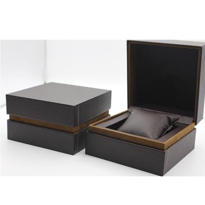 China Hot Sale PU Leather Watch Box Cases With Pillow Gift Boxes for sale