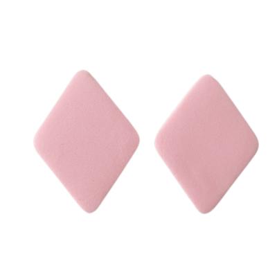 China Pcs Wholesale Non Latex Price Non Latex Beauty Teardrop Packing Bag OEM Beauty Makeup Sponge Beauty Geometric Shape Facial Rhombus Cheap for sale